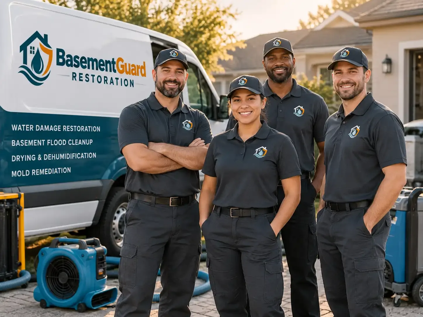 Basement Water Damage Restoration company in Saint Helena, NE